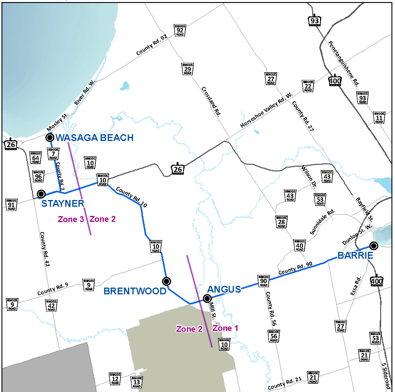 LINX Route 2 MAP