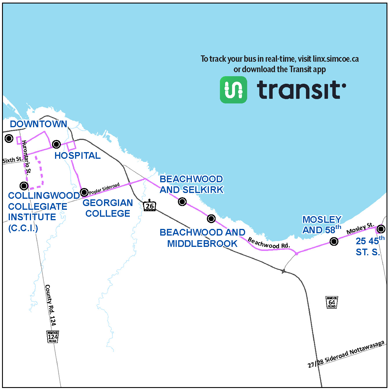 LINX Route 4 MAP