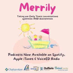 Merrily podcast banner