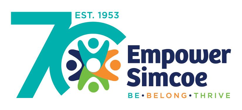 Empower Simcoe 70th Anniversary Logo