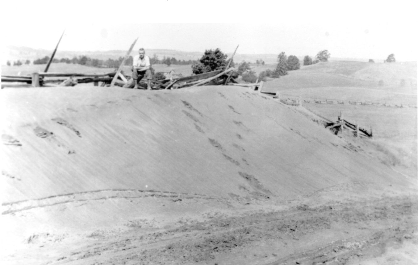 Sand dunes near Simcoe / Dufferin border early 1900’s