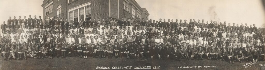 ​2007 -147      Barrie Collegiate Institute, 1925​