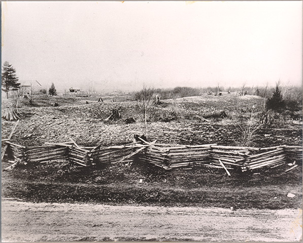 2008-133     Early Simcoe County Forestry - Recently Cleared Farmland, ca. 1925