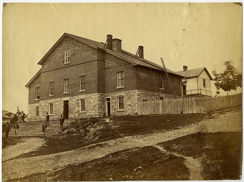 968-40 Original Simcoe County Court House, ca 1868, Livingstone Collection;