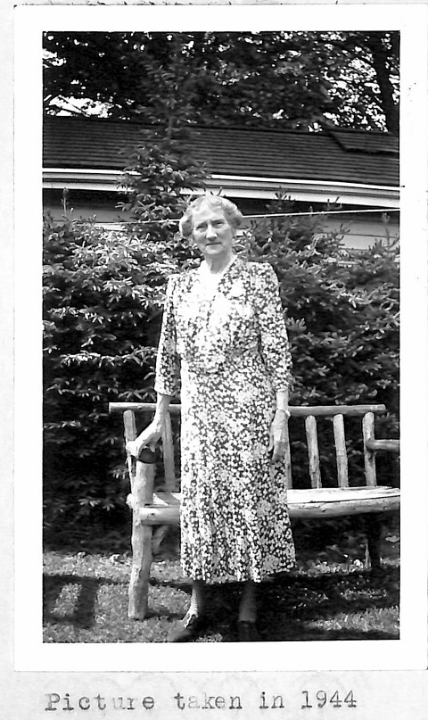 971-15   Agnes​​​ Stocking, 1944,  Simcoe Area WI Tweedsmuir Vol. 11925-71, pg. 27