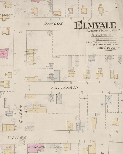 978-21 Fire Insurance Plan of Elmvale, 1904 