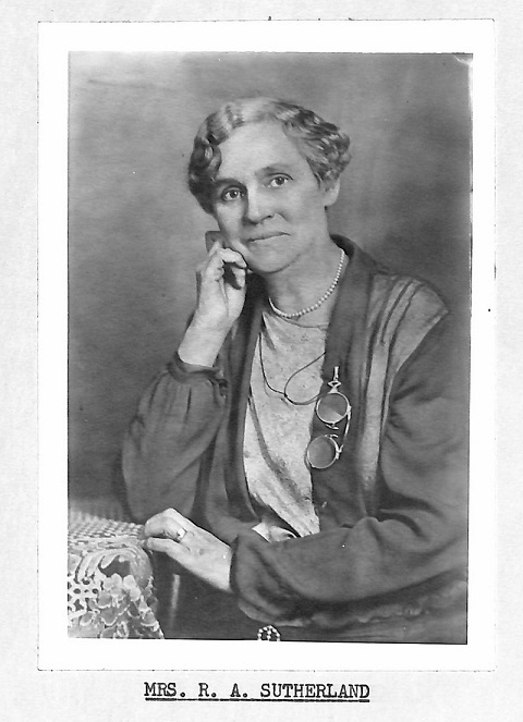 971-15   Elizabeth Sutherland, undated
  Simcoe Area WI Tweedsmuir Vol. 1, 1925-71, pg. 28
